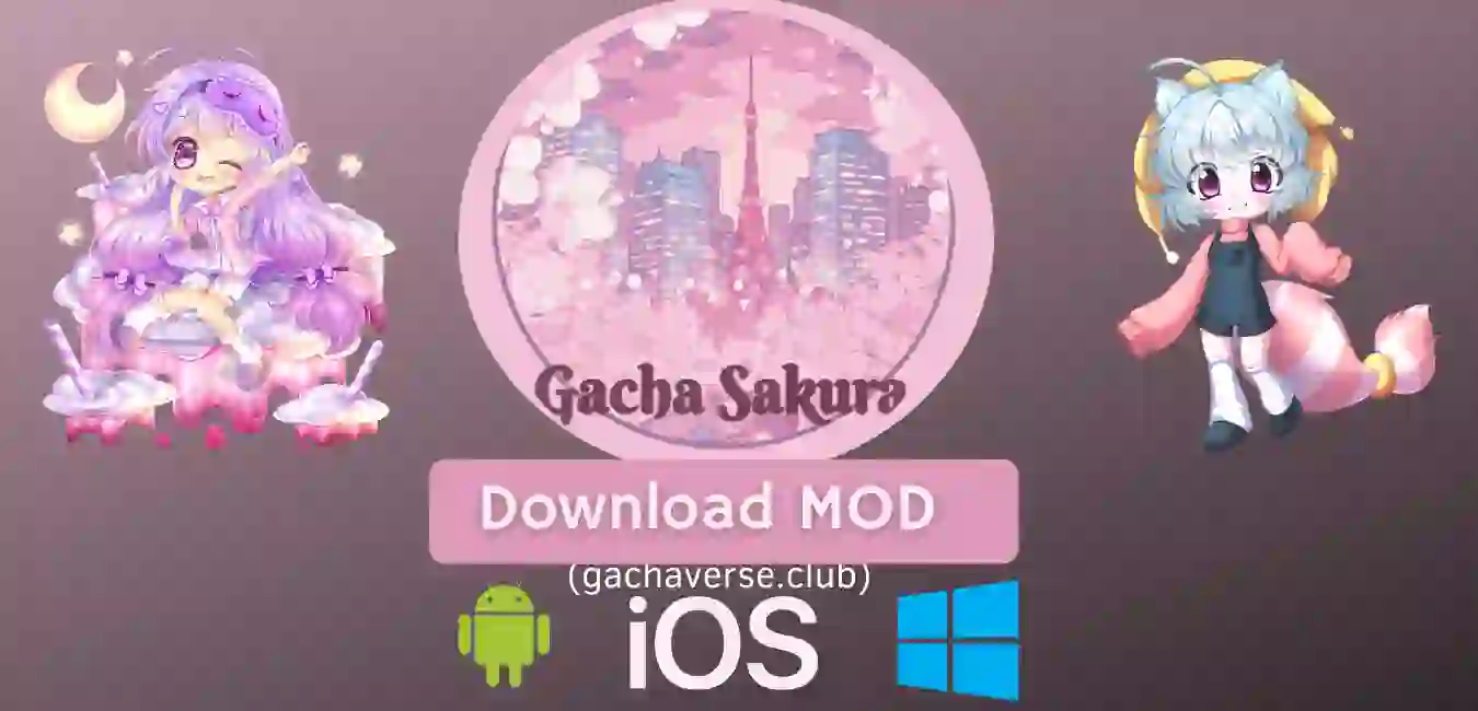 Gacha Sakura Mod APK for Android, iOS, Windows(PC)