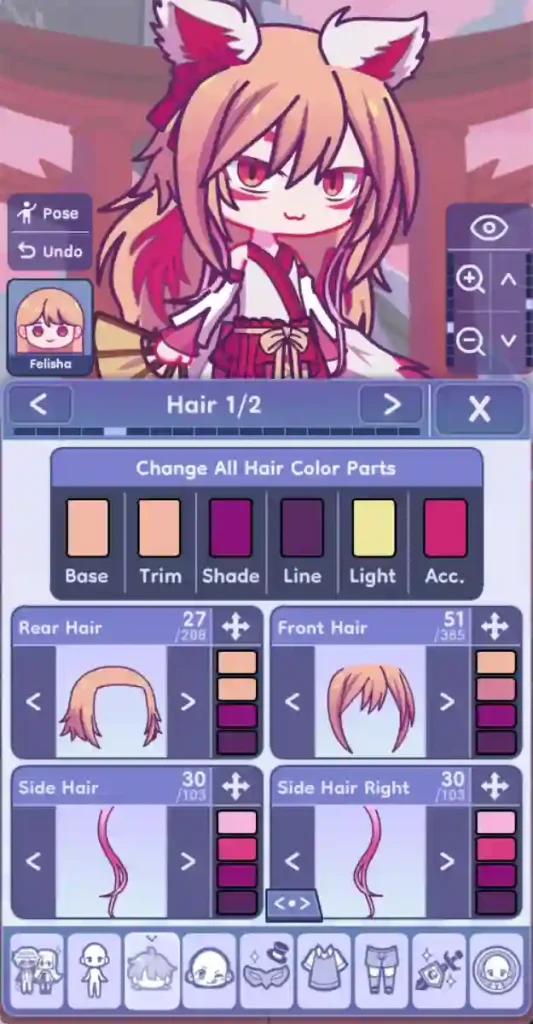 Gacha Life 2 : Characters Hairstyle